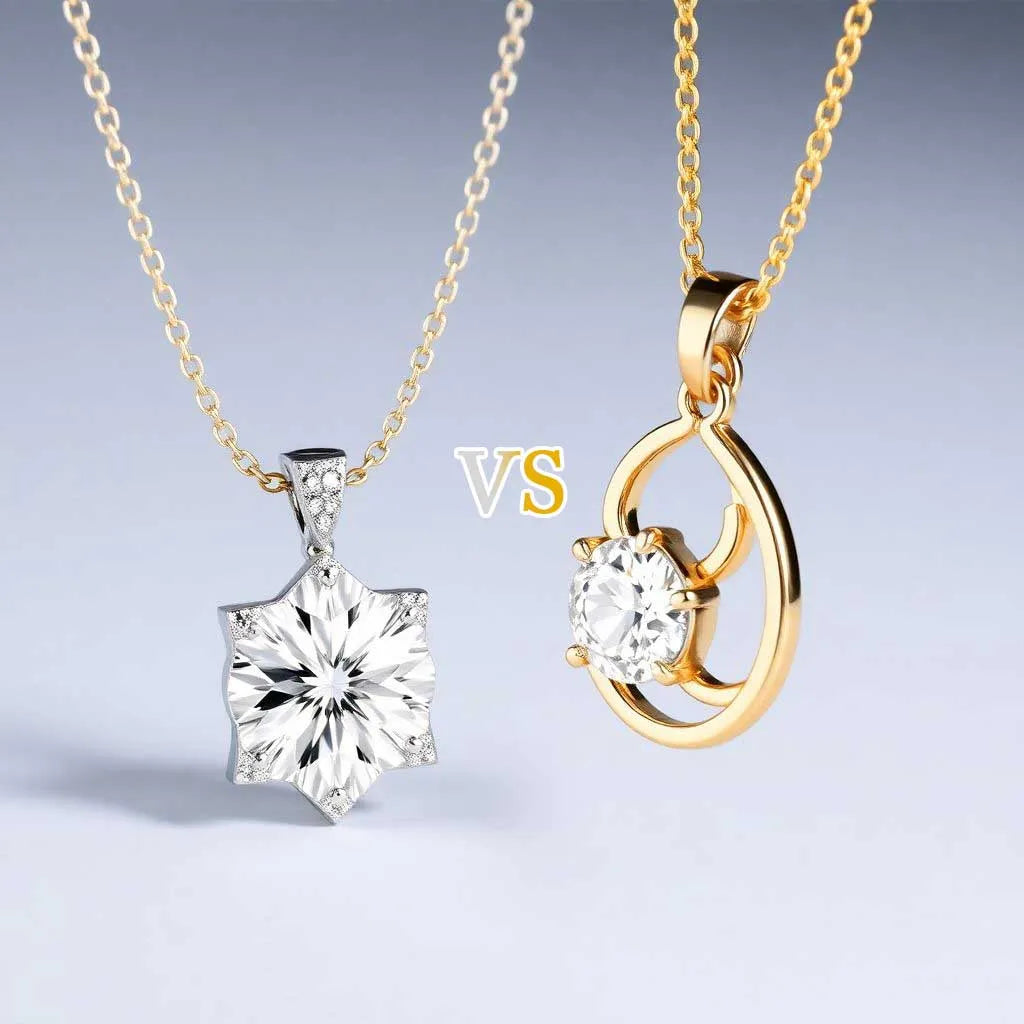 Diamond Jewelry vs 18k Gold-Plated Jewelry