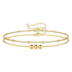 18K gold plated Stainless steel bracelet, Intensity - Kaaf Creations 