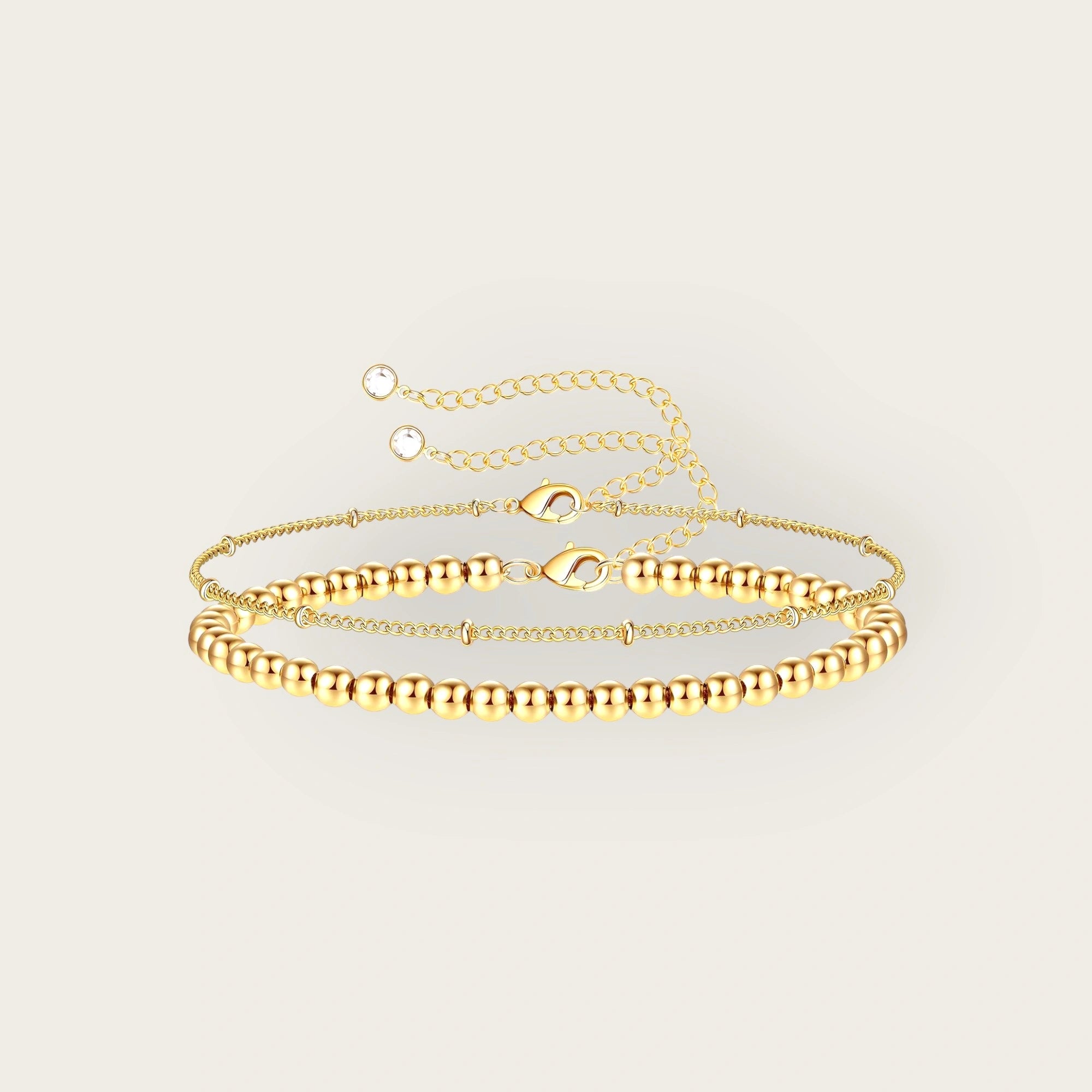 18K gold plated Stainless steel bracelet, Intensity - Kaaf Creations 