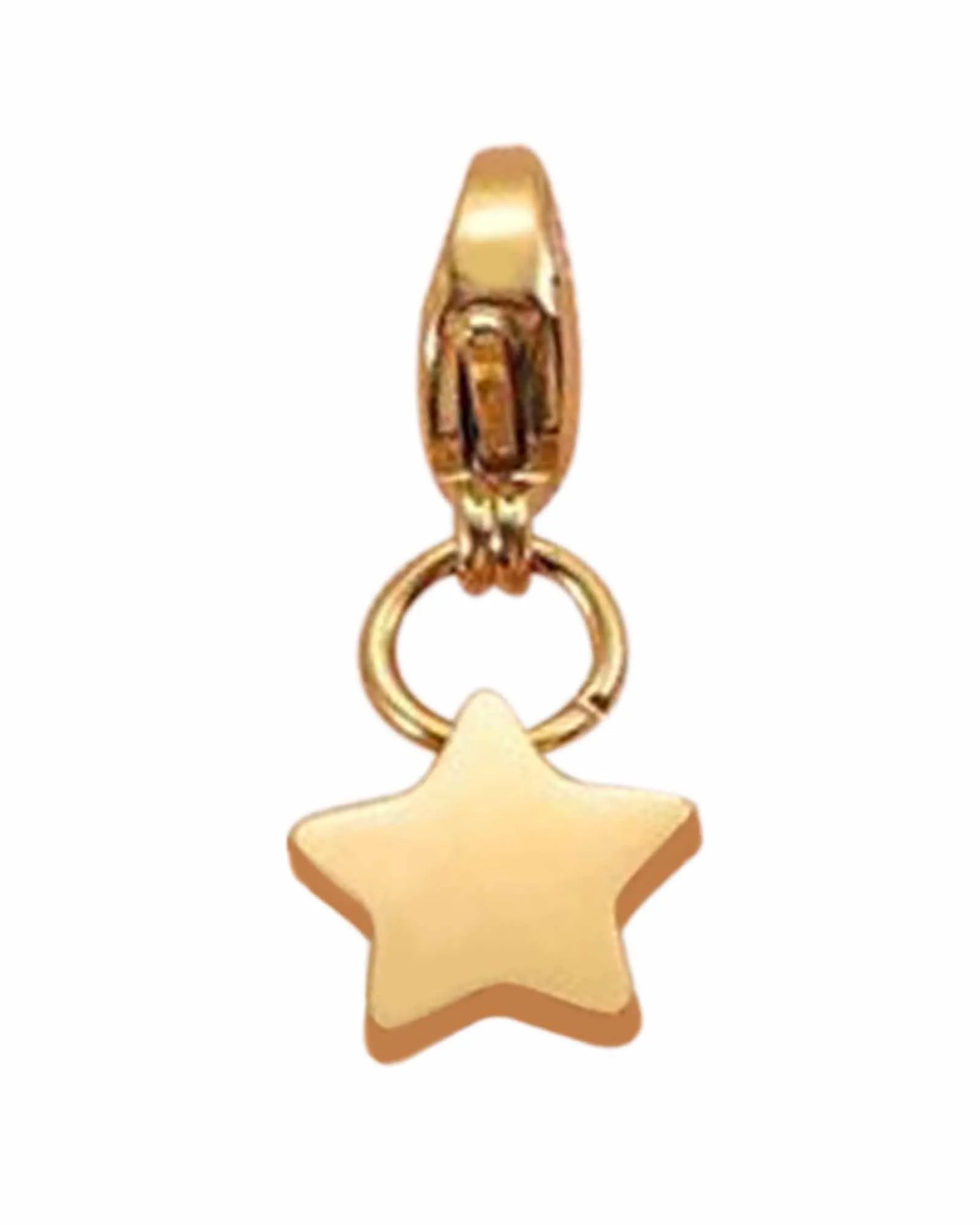 18K Gold Plated Stainless Steel, Star Charm Pendant Kaaf Creations